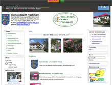 Tablet Screenshot of fischlham.at